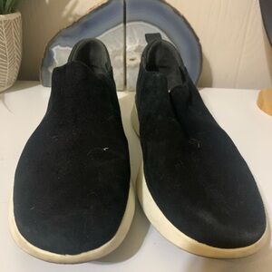 Via Spiga Men's Black Slip-On Sneakers